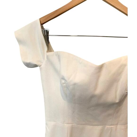 DRESS THE POPULATION Bailey Off the Shoulder Body-Con Dress Size Small - Picture 7 of 11